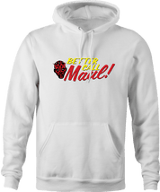 funny Better Call lawyer tv/movie mashup hoodie white men's 