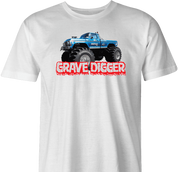 funny misspelled monster truck t-shirt men's white