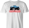 funny misspelled monster truck t-shirt men's white