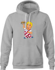 Funny Donald Trump Bigly Boy Parody T-Shirt Ash Grey Hoodie