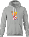 Funny Donald Trump Bigly Boy Parody T-Shirt Ash Grey Hoodie
