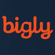 funny Donald Trump Bigly Navy t-shirt