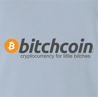BTC bitcoin bitchcoin men's t-shirt 