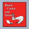 Funny NSFW black cocks and spam light blue