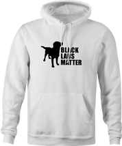 funny Black Labs Matter For Dog Lovers  men's hoodie