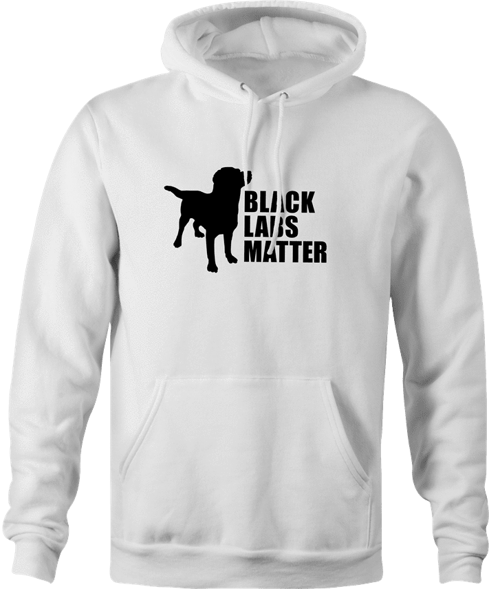 funny Black Labs Matter For Dog Lovers  men's hoodie