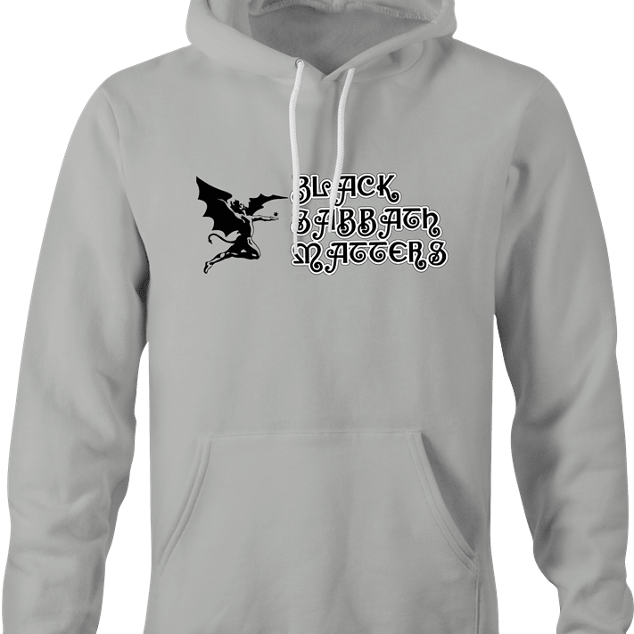Funny Black Lives Matter metal god rock and roll Parody Men's grey hoodie