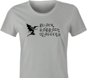Funny Black Lives Matter metal god rock and roll Parody women's grey T-Shirt