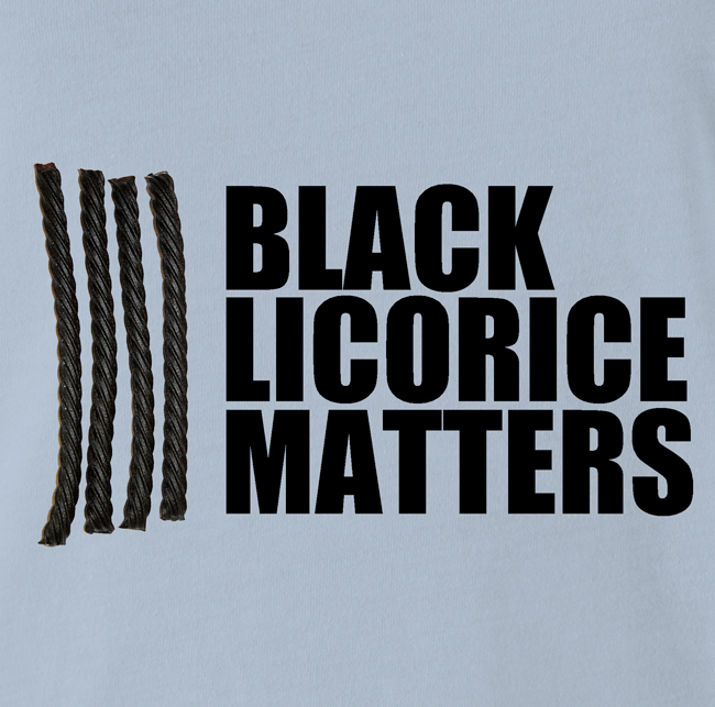 funny black licorice matters candy