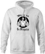 funny religion blessing in disguise hoodie white 