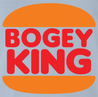 Funny Bogey King Bad Golfer Parody Light Blue T-Shirt