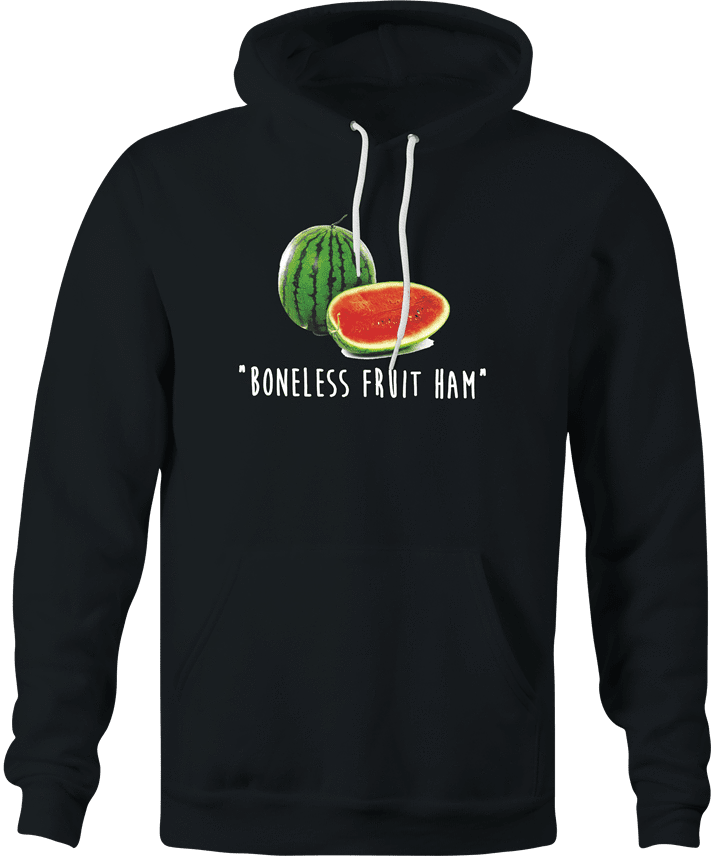 funny Boneless Fruit Ham Watermelon t-shirt black hoodie