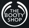 funny big booty body shop black t-shirt