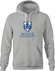 funny Ralph Bovine University men's hoodie grey