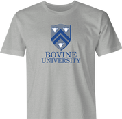 funny Ralph Bovine University men's t-shirt grey