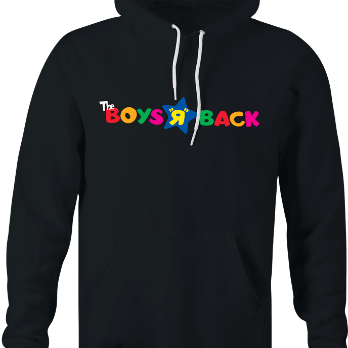 Funny The Boys Are Back - Friend Reunion T-Shirt Black Hoodie