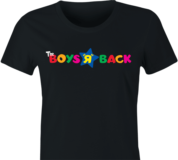 Funny The Boys Are Back - Friend Reunion T-Shirt Women's Black