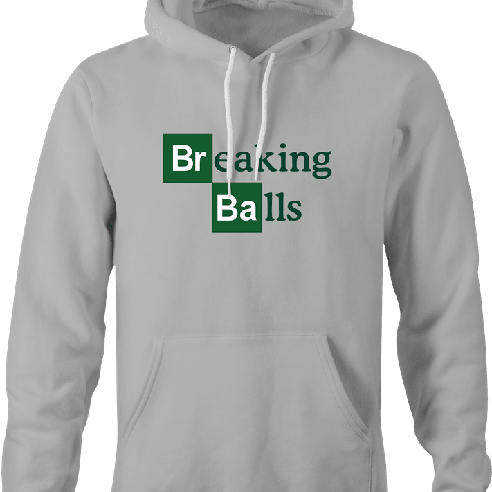 funny Breaking Balls Italian Slang periodic table Mashup men's hoodie