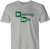 funny Breaking Balls Italian Slang periodic table Mashup men's t-shirt