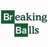 funny Breaking Balls Italian Slang periodic table Mashup men's white t-shirt