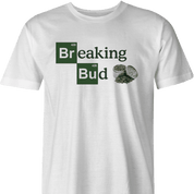 Funny weed te-shirt periodic table men's t-shirt white for weed smokers
