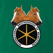 Funny Internet Meme Teamster green t-shirt
