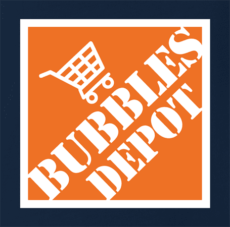 Funny the Wire - Bubble's Depot t-shirt navy