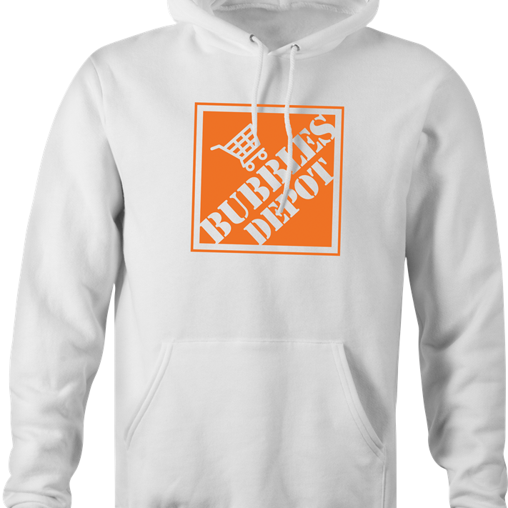 Funny the Wire - Bubble's Depot hoodie white men's
