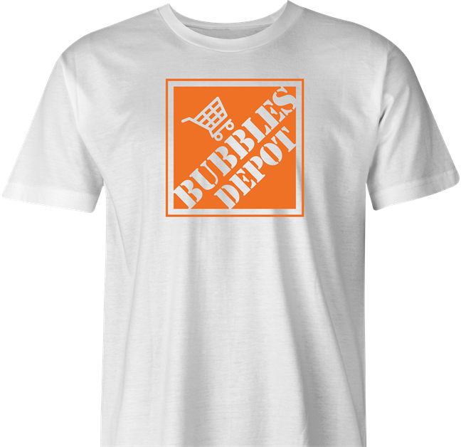 Funny the Wire - Bubble's Depot t-shirt white men's