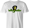funny Buffering Soldier reggae music men's white t-shirt 