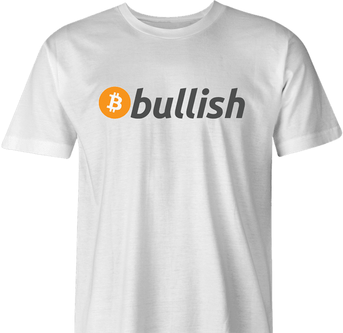 Funny Cryptocurrency Bitcoin - BTC bullish men's t-shirt 