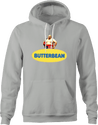 funny Butterbean Heavy Weight Boxer Butterball Mashup t-shirt Ash Grey hoodie