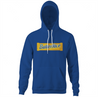 Funny butterface but her face chocolate bar parody men's royal blue hoodie