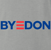 Funny Joe Biden campaign logo shirt | Bye Donald Trump Parody grey Men's T-Shirt