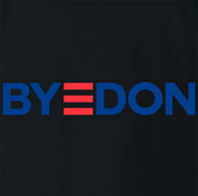 Funny Joe Biden campaign logo shirt | Bye Donald Trump Parody black Men's T-Shirt
