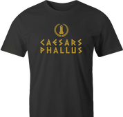 Funny Caesars Phallus Las Vegas Casino Penis Reference Men's black T-Shirt