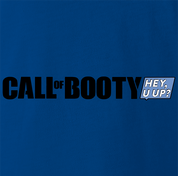funny Booty Call - Call Of Booty video game Mashup men's royal blue t-shirt