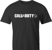 funny Call Of Jury Duty video games parody men's black t-shirt