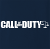 funny Call Of Jury Duty video games parody men's navy blue t-shirt