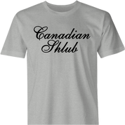 canadian shlub canada whiskey grey men's t-shirt