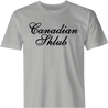 canadian shlub canada whiskey grey men's t-shirt