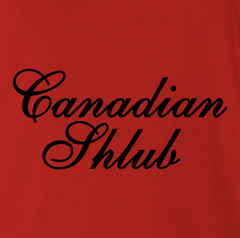 canadian shlub canada whiskey red men's t-shirt