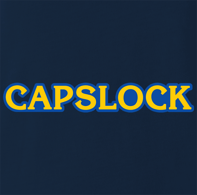 Funny Japanese video game company Parody men's navy blue T-Shirt