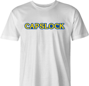 Funny Japanese video game company Parody men's white T-Shirt