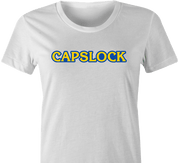 Funny Japanese video game company Parody women's white T-Shirt