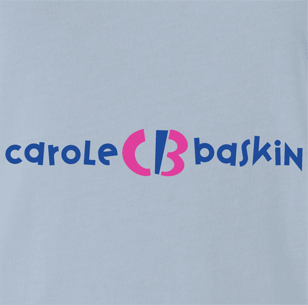 Funny Carole tiger ice cream logo Mashup Parody T-Shirt light blue Men's