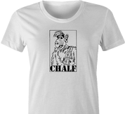 alf chewbacca women's white mashup t-shirt 