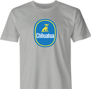 Funny Chihuahua Men's grey T-Shirt for Dog Lovers