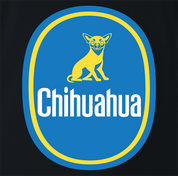 Funny Chihuahua Men's black T-Shirt for Dog Lovers