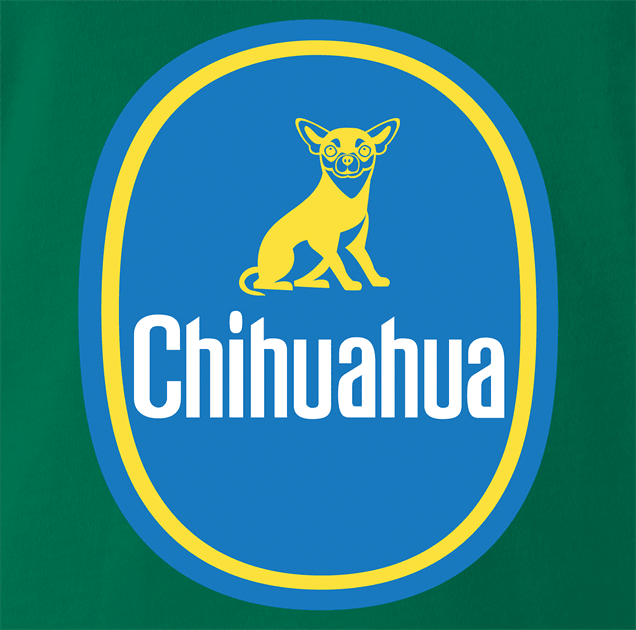 Funny Chihuahua Men's green T-Shirt for Dog Lovers